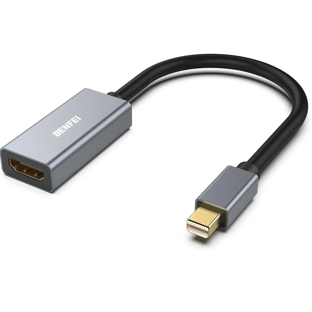 BENFEI adapter mini DisplayPort to HDMI gray