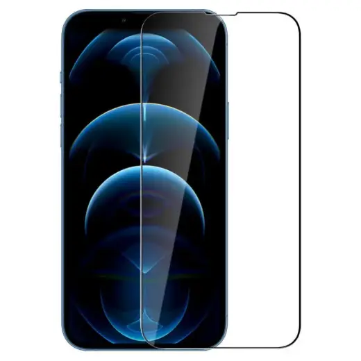 Nillkin 2in1 HD Full Screen Tempered Glass for Apple iPhone 13 Black