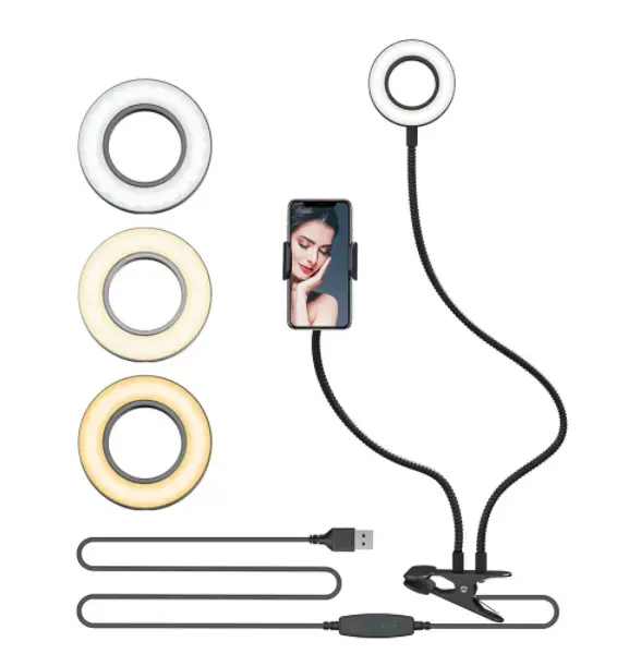 Blitzwolf BW-SL6 Desktop Flash LED Phone Holder