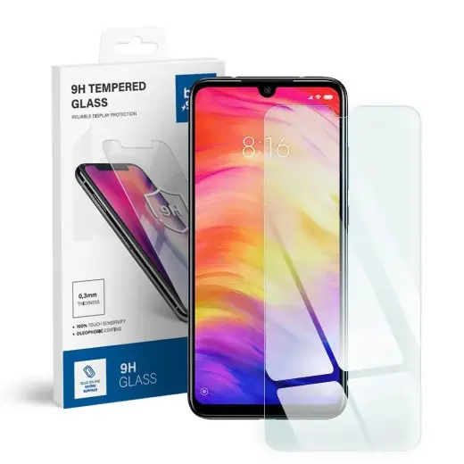 Tempered glass to Xiaomi Redmi Note 7 Blue Star
