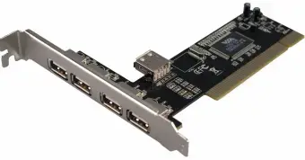 Tīkla karte Logilink 4+1 USB 2.0 PCI
