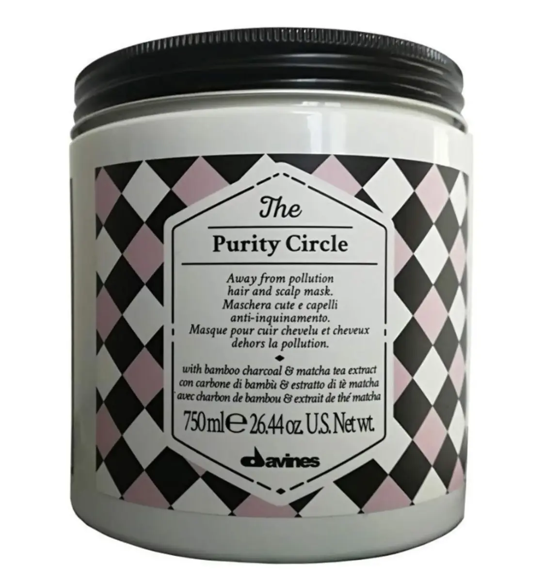 Davines, The Purity Circle, Scalp Treatment Cream Mask, Detoxification, 750 ml