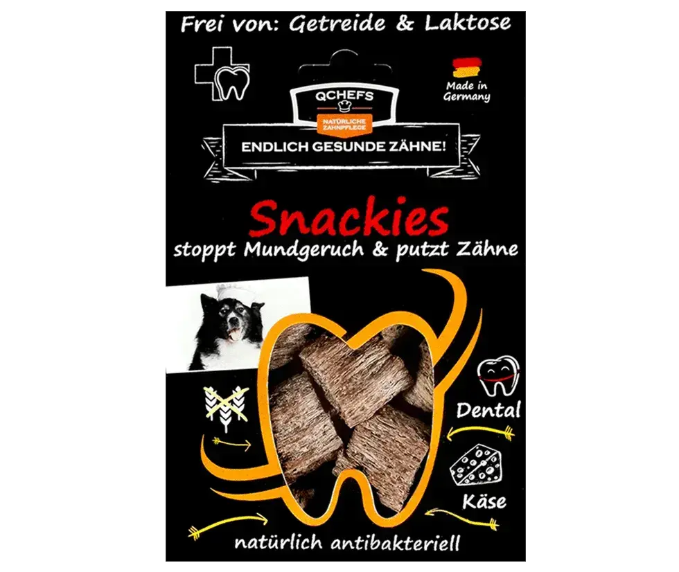 QCHEFS Kārums suniem Snackies 65 gr
