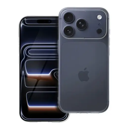 CLEAR 2 mm phone case for iPhone 17 Pro transparent