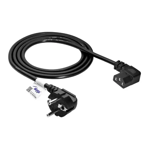 Power Cable Akyga AK-PC-02C CU CEE 7|7 | IEC C13 1.5m