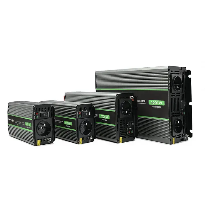 Qoltec Pure Sine Wave Inverter Monolith | 2000W | 4000W | 24V to 230V