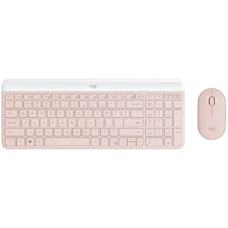 LOGITECH MK470 Slim Wireless Combo  - ROSE - US INT'L