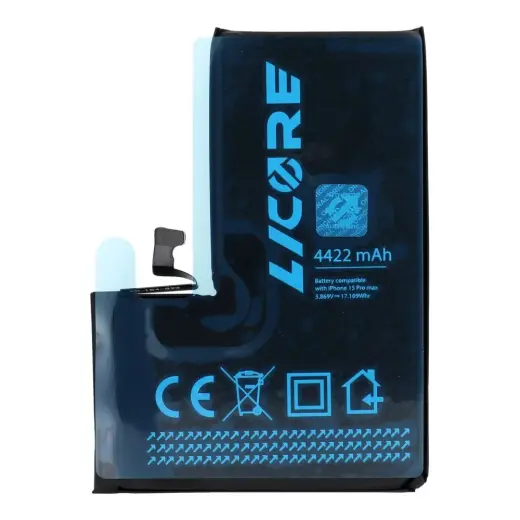 LICORE battery for IPHONE 15 Pro Max 4422 mAh
