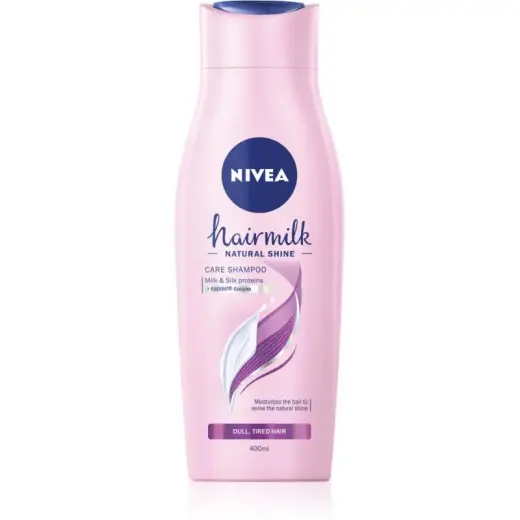 Caring Shampoo with Milk and Silk Proteins for Shiny Hair Without Shine Hair Milk Shine (care Shampoo) - Volume: 400 Ml