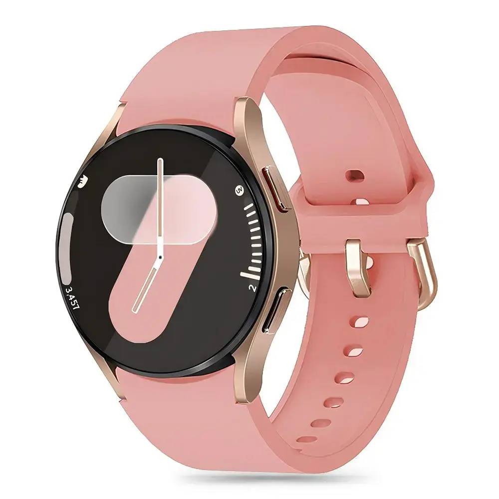TECH-PROTECT SILICONE SAMSUNG GALAXY WATCH 4 | 5 | 5 PRO | 6 | 7 | FE DUSTY PINK