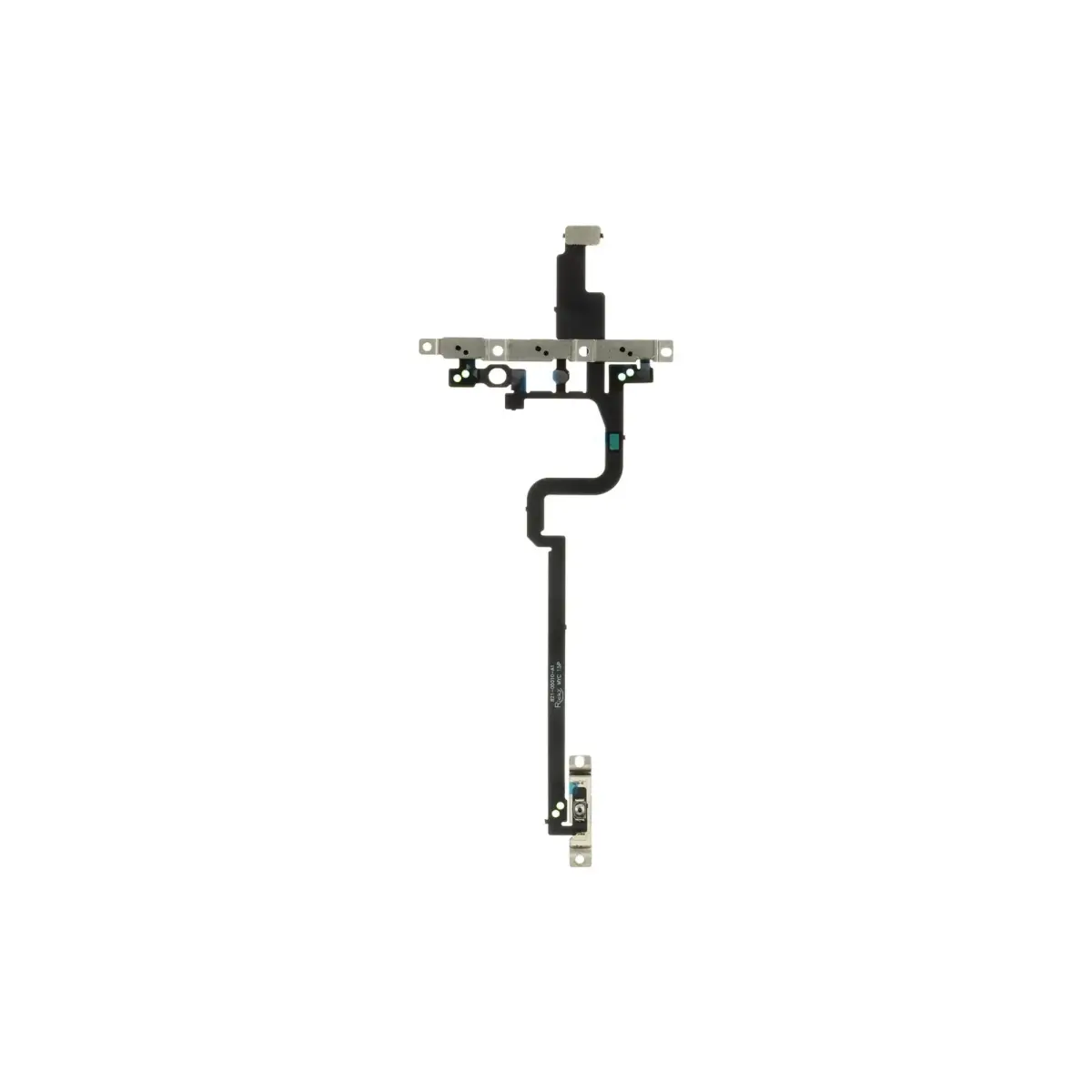 iPhone 15 Pro Power + Volume Buttons Flex Cable (with Metal Bracket)