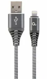 Gembird data transfer and charging cable | Lightning to USB-A | 2m | black