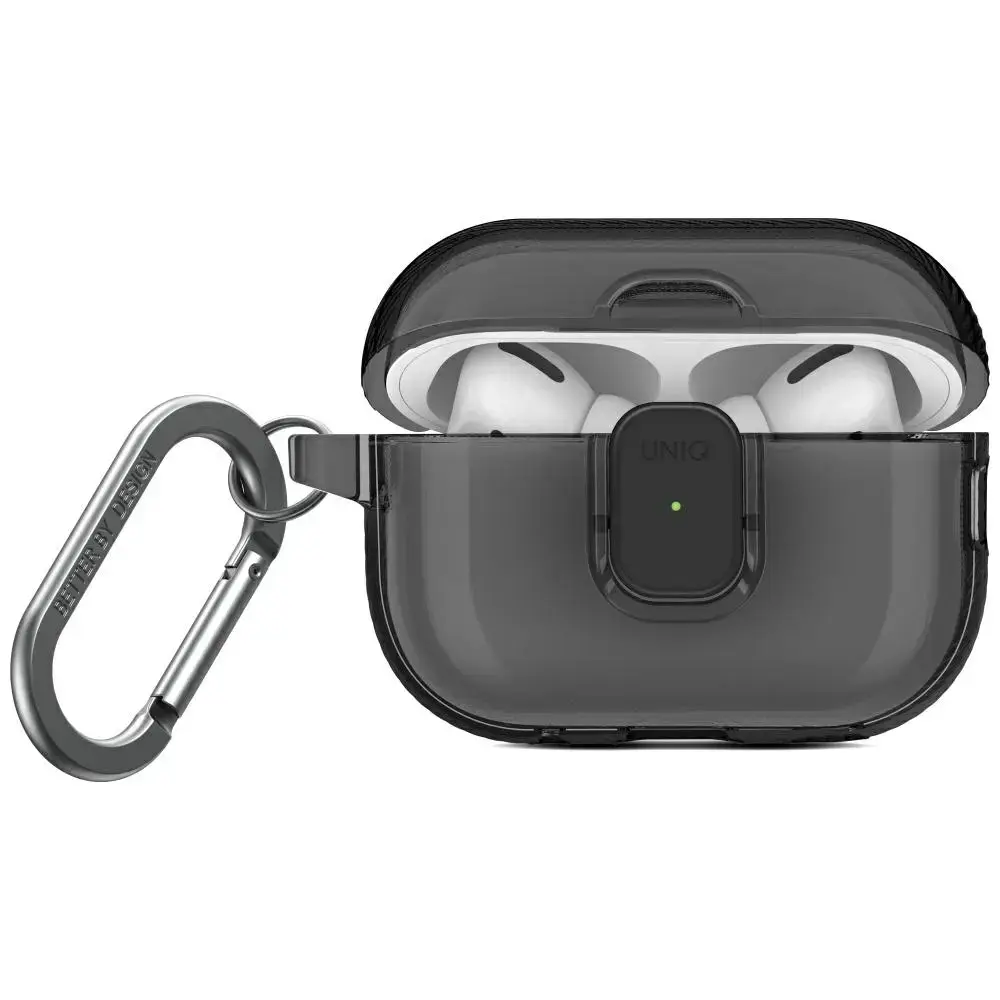 Case UNIQ Glase Pro for AirPods Pro 2     Lock Case smoke