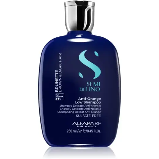 Alfaparf by Alfaparf SEMI DI LINO BRUNETTE ANTI-ORANGE LOW SHAMPOO 8.45 OZ for UNISEX