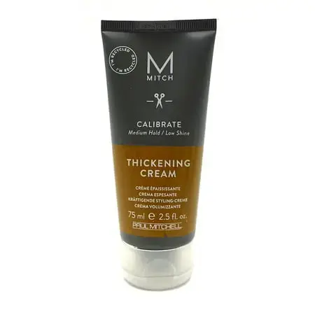 MITCH by Paul Mitchell Calibrate Thickening Cream  Medium Hold  Low Shine  for All Hair Types  2.5 Fl. Oz