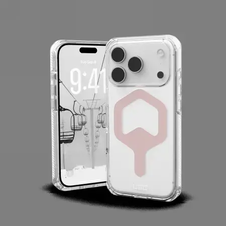 UAG Plyo MagSafe Case for iPhone 17 Pro - Clear Pink
