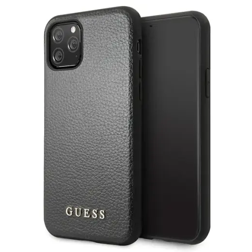 Guess GUHCN58IGLBK Iridescent Cover For Apple iPhone 11 Pro Black