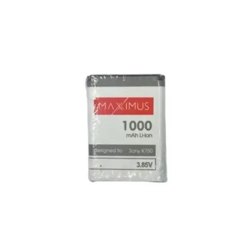 BATTERY MAXXINUS SONY ERICSSON K750 1000mAh LI-ION BST-37