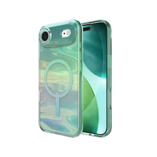 ZAGG Milan Snap telefoni ümbris MagSafe toega iPhone 17 Air läbipaistev