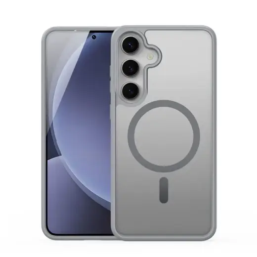 Dux Ducis Yind maciņš ar MagSafe atbalstu telefonam Samsung Galaxy S25+ (S936) pelēks