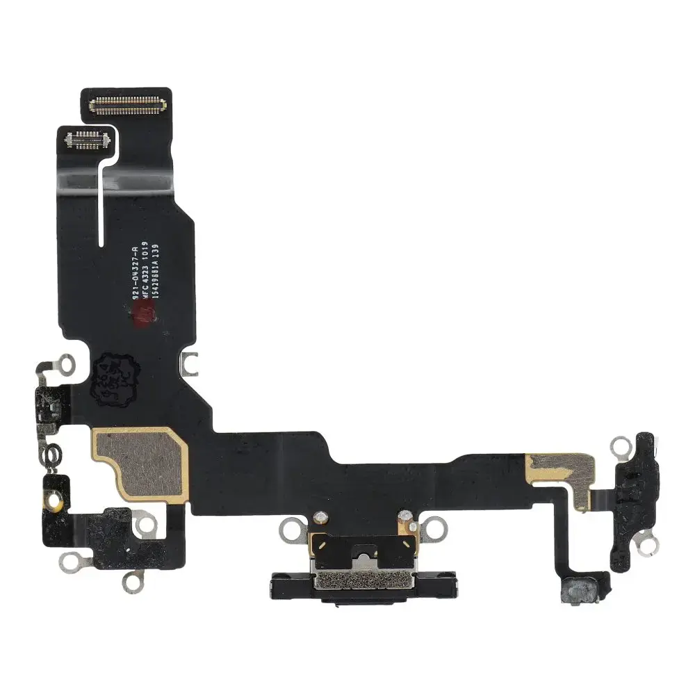 Charging flex USB for IPHONE 15 black (pulled)