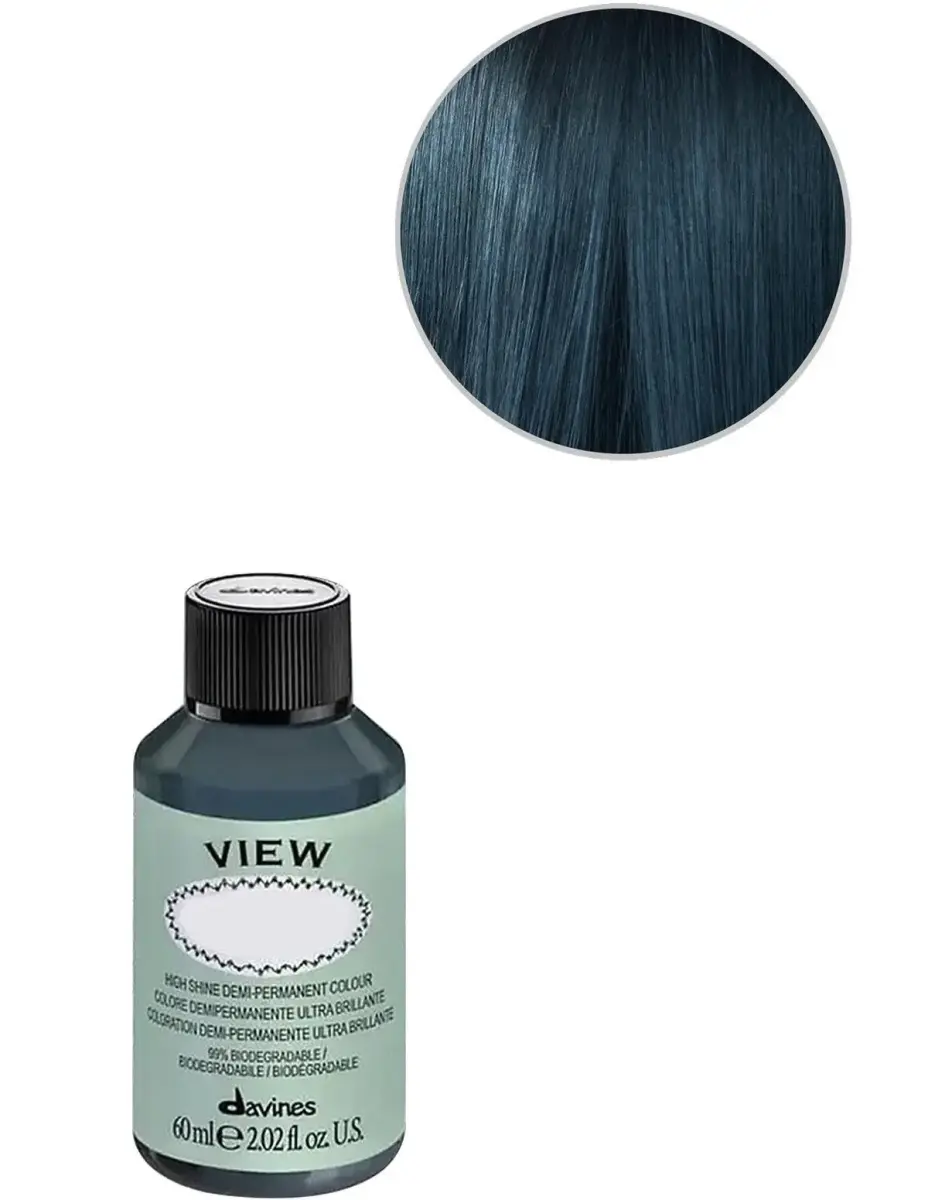 Davines, View, Demi-Permanent Hair Dye, 2.11 , 60 ml