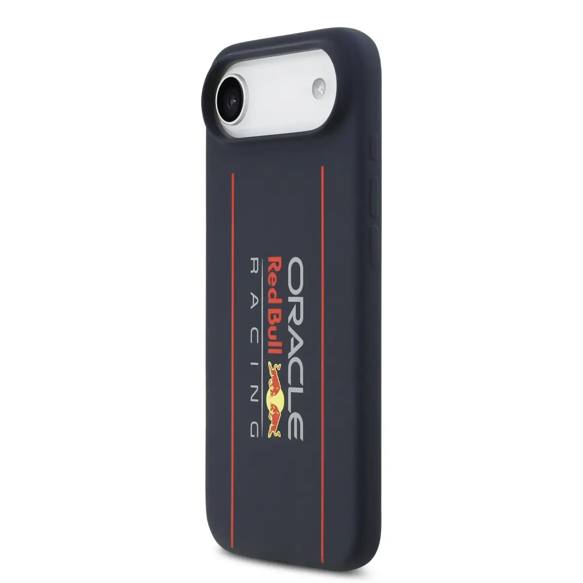 Red Bull Silicone Vertical Logo MagSafe Case for iPhone Air Navy