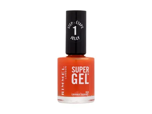 Rimmel London Super Gel Esmalte De Uñas 18-Orange Sorbet 12ml