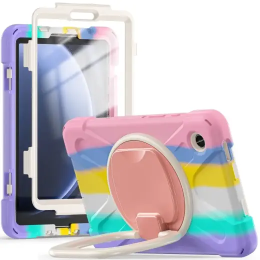 Tech-Protect X-Armor case for Samsung Galaxy Tab A9 8.7" X110 | X115 - pink and blue