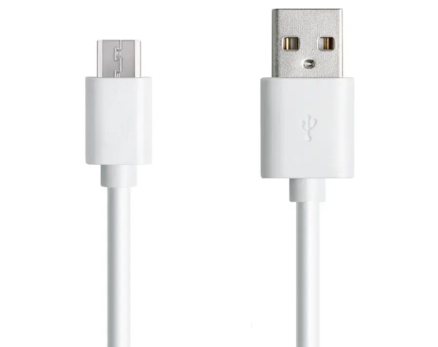 GoodBuy datu pārraides un uzlādes vads | USB-A uz Micro USB | 1m | balts
