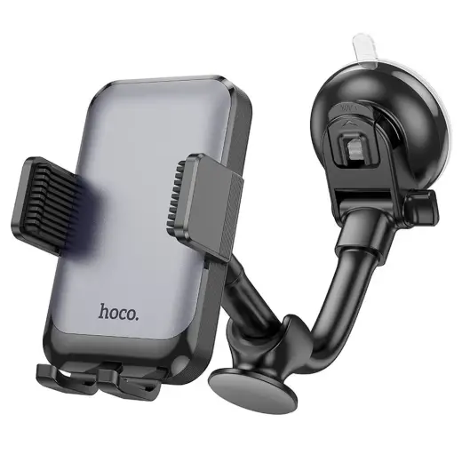 Car phone holder Hoco windshield / dashboard H27 black