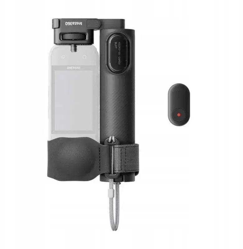 Insta360 Foldable 2-in-1 Selfie Stick Remote Kit (1|4" Mount)