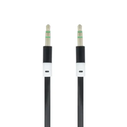 Forever audio cable jack 3,5mm - jack 3,5mm 1,0 m black