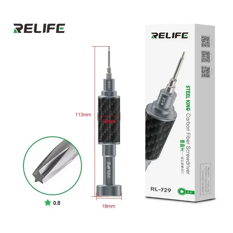 RL-729 Steel Cannon King Screwdriver *0,8