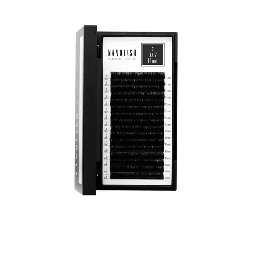 Nanolash - Volume Lashes Pestanas Postizas 007 C 11 Mm 1 U