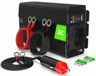 Strāvas pārveidotājs Green Cell Car Power Inverter Converter 12V to 230V 500W/ 1000W