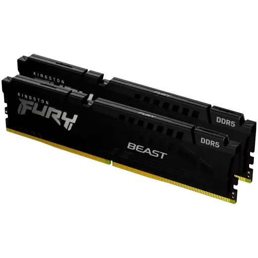 Kingston 64GB 6000MT/s DDR5 CL30 DIMM (Kit of 2) FURY Beast Black EXPO