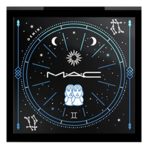MAC, Pro Colour, Empty Plastic Makeup Palette, Gemini, With 4 Slots