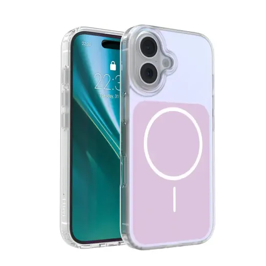 Etteri Hidden Pearl Epoxy Mag telefoni ümbris iPhone 16 roosa