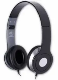 CITY black ster headphone with microph.