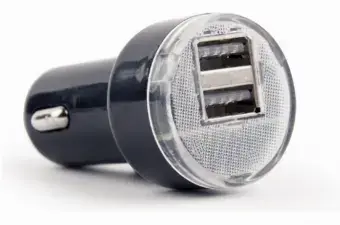 Gembird auto lādētājs | 10.5W | USB-A | melns