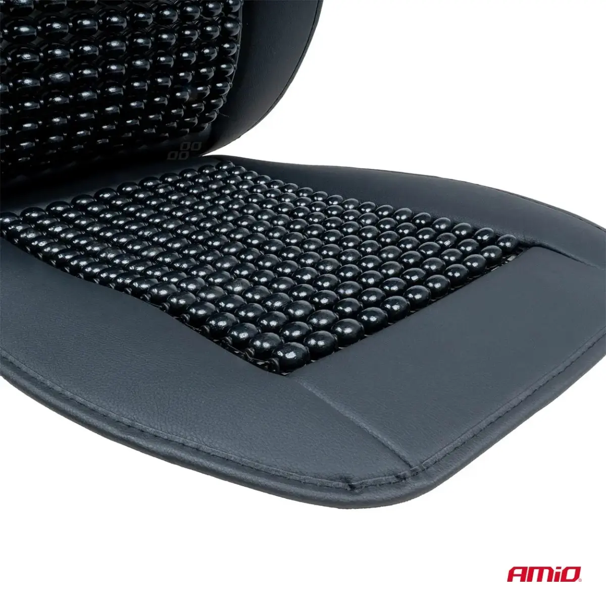 Seat mat with lumbar support and headrest AMIO-03649
