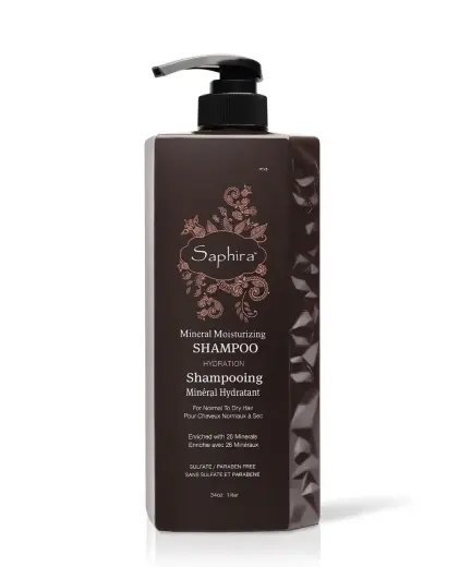 Saphira, Mineral, Hair Shampoo, For Moisturizing, 1000 ml