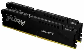 Kingston RAM FURY Beast - 32 GB (2 x 16 GB Kit) - DDR5 5600 DIMM CL40