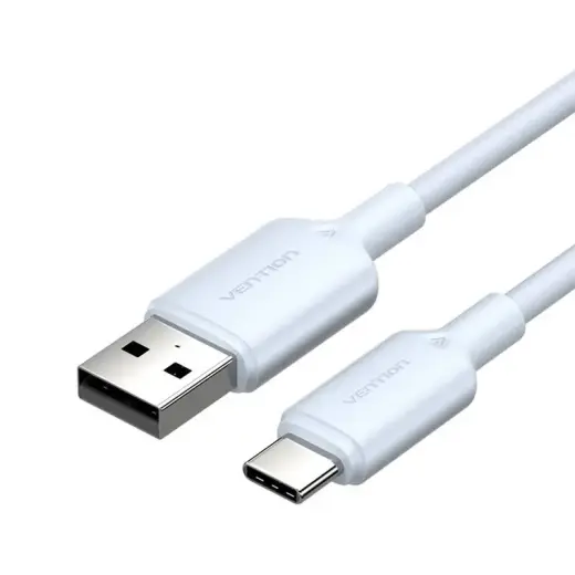 Vention CTQLH datu pārraides un uzlādes vads | USB-A uz USB-C | 15W | 2m | zils