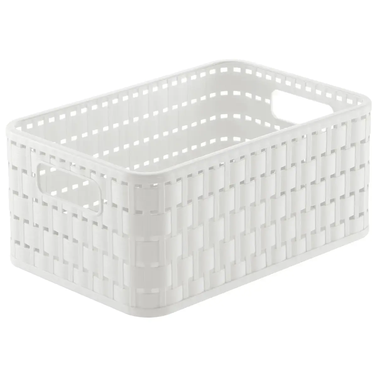 Rotho Large plastic 4L Country, white