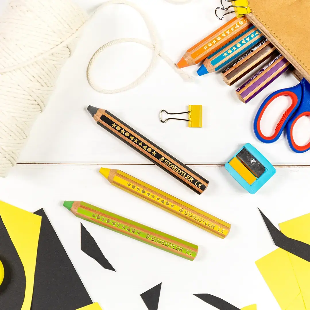 Krāsainie zīmuļi STAEDTLER Buddy 3 in 1, 6 krāsās
