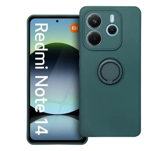 Case for Xiaomi Redmi NOTE 14 5G Silicone Ring green