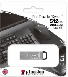Flash drive Kingston DataTraveler Kyson 512GB Silver