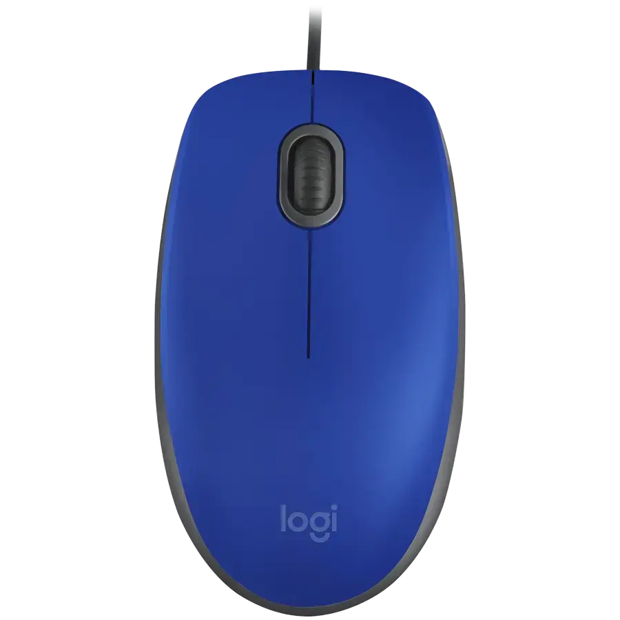 LOGITECH M110 Silent - BLUE - USB - EMEA-808 - AKOYA HANGTAB BOX M110S